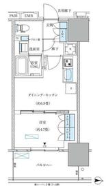 パークアクシス西大島コンフォートスクエア 921 間取り図