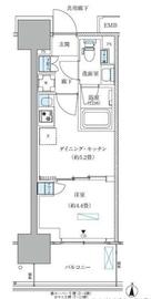 パークアクシス西大島コンフォートスクエア 409 間取り図