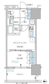 パークアクシス西大島コンフォートスクエア 423 間取り図