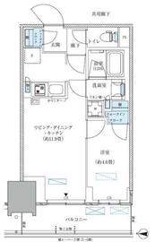 パークアクシス西大島コンフォートスクエア 434 間取り図