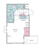 レジディア世田谷若林 301 間取り図