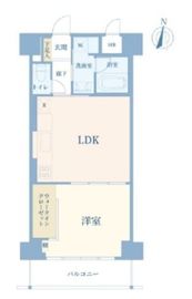 シティプラザ恵比寿 8階 間取り図