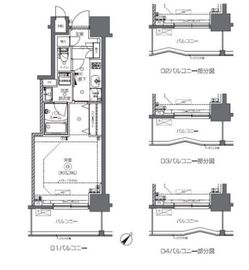 ZOOM日本橋馬喰町 9階 間取り図