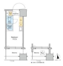 TOMORE品川中延 804 間取り図