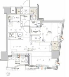 SYFORME KANNAIⅡ (シーフォルム関内2) 8階 間取り図