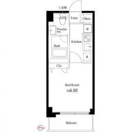 Court Blanche 317 間取り図