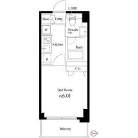 Court Blanche 318 間取り図