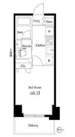Court Blanche 622 間取り図
