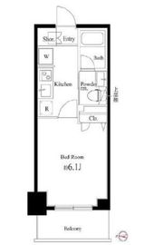 Court Blanche 512 間取り図
