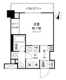 JP noie 亀戸 (ジェーピーノイエ亀戸) 2階 間取り図