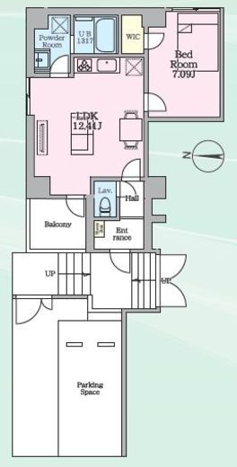 Daiwaグレイスメゾン亀戸 104 間取り図