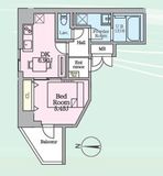 Daiwaグレイスメゾン亀戸 702 間取り図