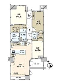 パークホームズ落合南長崎 2階 間取り図