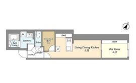 タスキsmart新大塚Ⅲ 501 間取り図