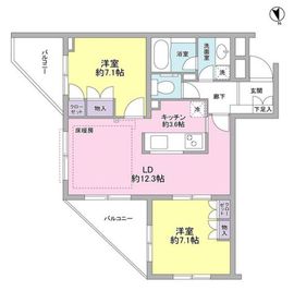 ザ・センチュリー宮崎台 101 間取り図