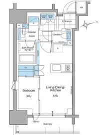 ルフォンプログレ本郷三丁目 101 間取り図