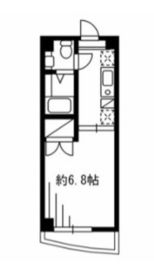 F.S.C.新宿マンション 4階 間取り図
