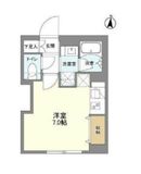 ウェルスクエア西大井 101 間取り図
