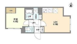ウェルスクエア西大井 103 間取り図