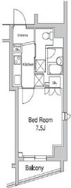 プラウドフラット代々木上原 603 間取り図