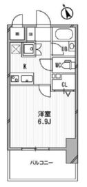 スペーシア秋葉原 1111 間取り図