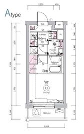 SYNEX YOKOHAMA-SHIMMACHI 403 間取り図