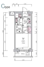 SYNEX YOKOHAMA-SHIMMACHI 702 間取り図