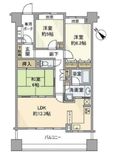 ライオンズマンション横濱元町キャナリシア 3階 間取り図