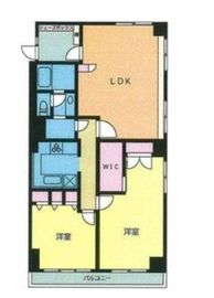 麻布東町マンション 5階 間取り図