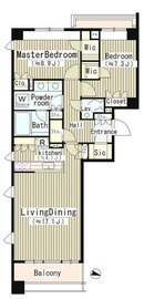 センチュリーフォレスト 3階 間取り図