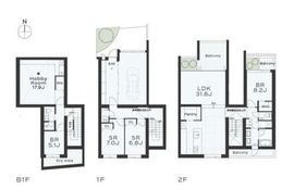 THE GRANDUO HANEGI SILVER-02 間取り図