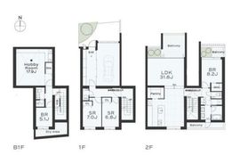 THE GRANDUO HANEGI YELLOW-02 間取り図