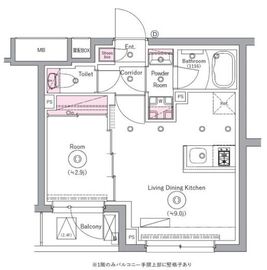 リテラス川崎ウエスト 122 間取り図