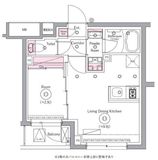 リテラス川崎ウエスト 416 間取り図