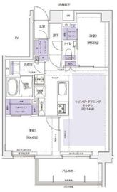 KDXレジデンス横濱紅葉坂 306 間取り図