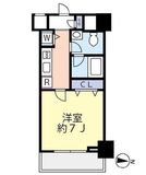 スカイコートパレス大島 4階 間取り図