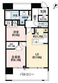 スカイズタワー＆ガーデン 20階 間取り図