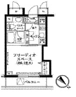 MG目黒駅前 302 間取り図