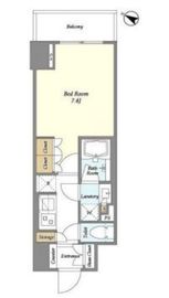 ドゥーエ横濱鶴見 419 間取り図