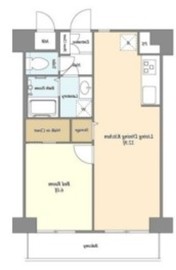 ミリアレジデンス押上 206 間取り図