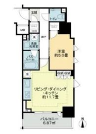 アトラス北品川 2階 間取り図