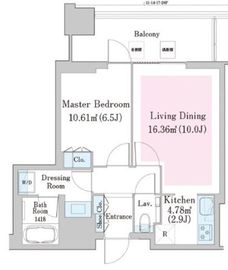 中野ステーションレジデンス 2012 間取り図