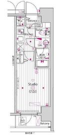 ガーラ横濱関内グランドステージ 2階 間取り図