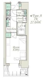 スプランディッド新横浜 404 間取り図