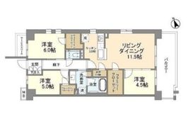 プラウド川崎矢向 2階 間取り図