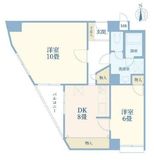 藤和三田コープⅡ 1301 間取り図