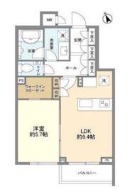 ザ・レジデンシャル北青山 3階 間取り図