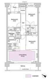 ソアラノーム荻窪天沼 4階 間取り図