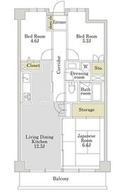 アーバンパーク三ツ池公園 S-307 間取り図