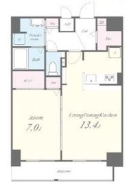 ティーエスワン 602 間取り図